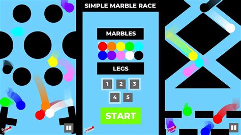WebGL does not support copying pasting, so importing and exporting only works on the downloadable version. . Simple marble race